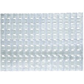 TÚLFOLYÓ RÁCS FLEXIBILIS SQUARE - TRANSZPARENS 200MM