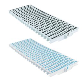   SZÍNES, EGYENES TÚLFOLYÓ RÁCSOK TÚLFOLYÓ RÁCS EGYENES KÉK 200MM