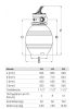 BASIC Ø300MM 4M3/H TOP 1 1/2" szűrőtartály