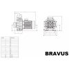 IE3 BRAVUS 300 52M3/H H=10M 3,0HP 230/400V