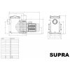 IE3 SUPRA 300 52M3/H H=10M 3,0HP 230/400V