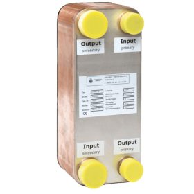 Lemezes hőcserélő D-PWT 30 kW / 55°C forrasztott