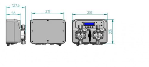 MICRODOS ME DUAL KIT PVDF PH - 5,0L/H / RX - 10,0L/H