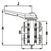 PILLANGÓSZELEP KARIMÁKKAL D 110 PN 10