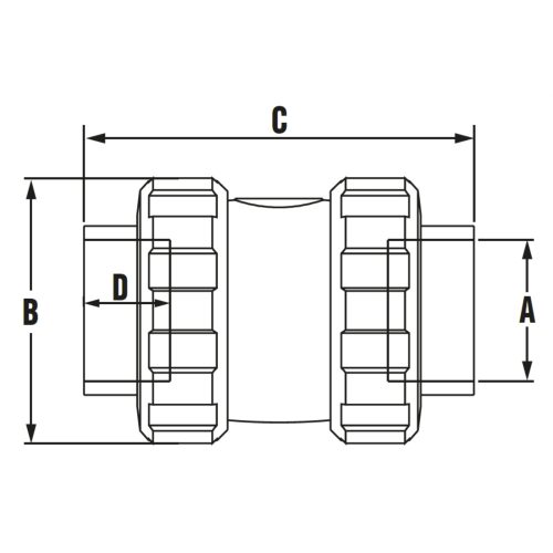 VISSZACSAPÓ SZELEP D 040 PN 16