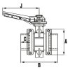 PILLANGÓSZELEP NETVIC® SYSTEM D 063 PN 10