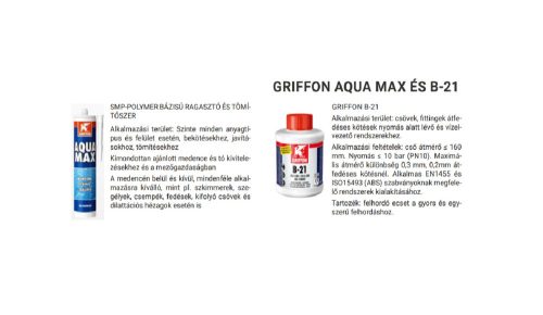 GRIFFON AQUA MAX PATRONNAL 425G