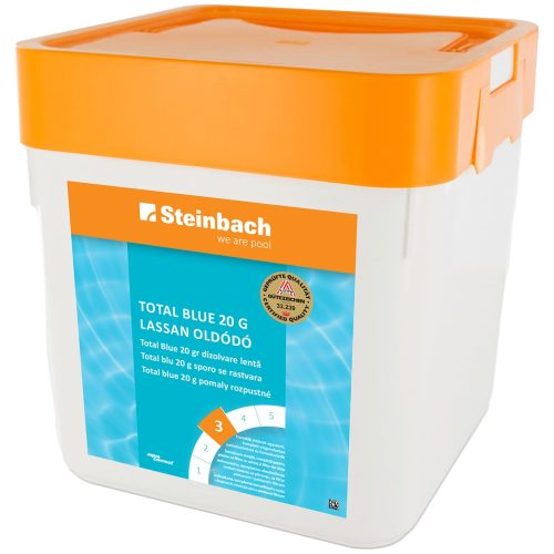 AQUACORRECT TOTAL BLUE FERTŐTLENÍTŐ KIS MÉRETŰ MEDENCÉHEZ 20G 5 KG