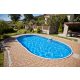 IBIZA OVAL 0,80 MM, SAND; 3,20 X 6,00 X 1,20 M; PEREM P1/P3