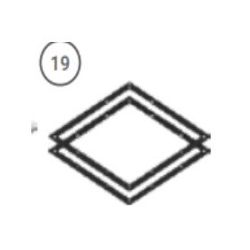 Tömítés fóliás négyzet fenékürítőhöz