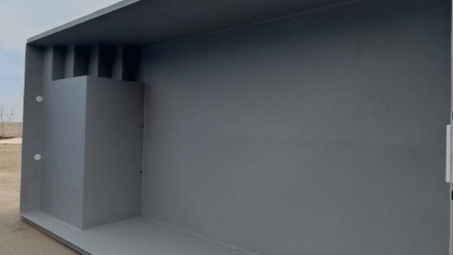 Műanyag PP téglalap szürke  medence 600 x 300 x 130 Egyedi kialakítással